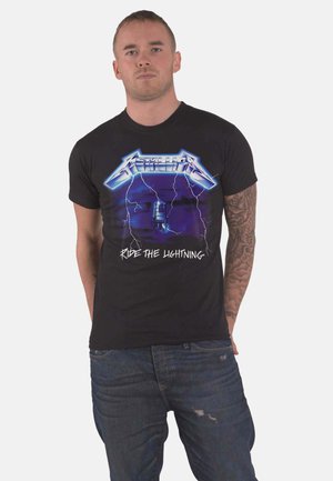 Paradiso Clothing METALLICA RIDE THE LIGHTNING TRACKS - Print T-shirt - black