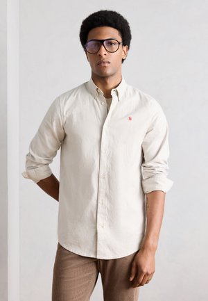 Scotch & Soda, SEASONAL CORE SOLID REGULAR FIT SHIRT - Риза - beige