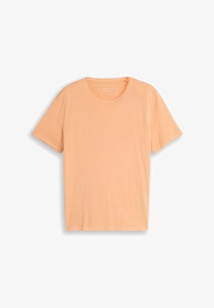 TOM TAILOR DENIM, TOM TAILOR DENIM T-SHIRT T-SHIRT IM USED-LOOK - T-shirts basic - summer peach orange