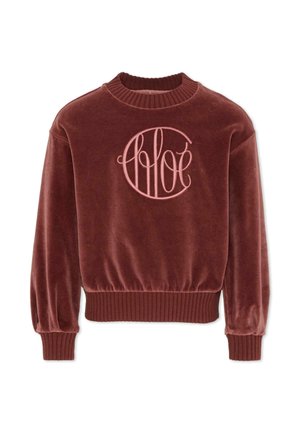 GIROCOLLO - Felpa - bordeaux