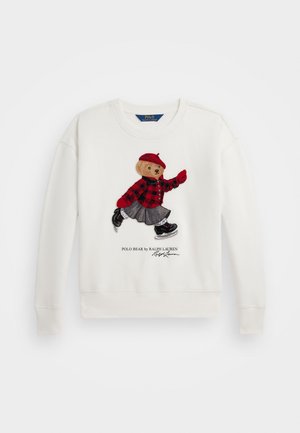 POLO BEAR FLEECE BOXY SWEATSHIRT - Felpa - trophy cream