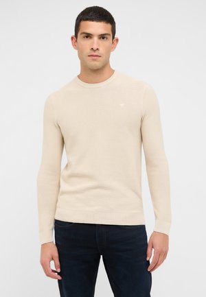 STYLE ELLIOT - Striktrøje - beige