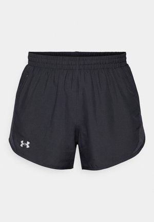 Under Armour, FLY-BY - Korte broeken - black/reflective