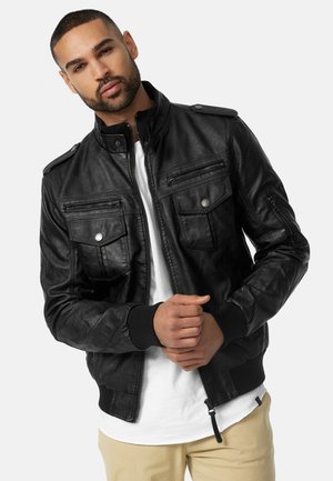 INDICODE JEANS INCO - Kurtka ze skóry ekologicznej