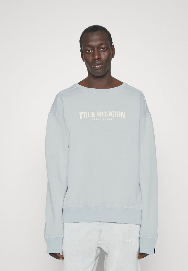 True Religion PRINT DIRECT Sweatshirt baby blue/light blue