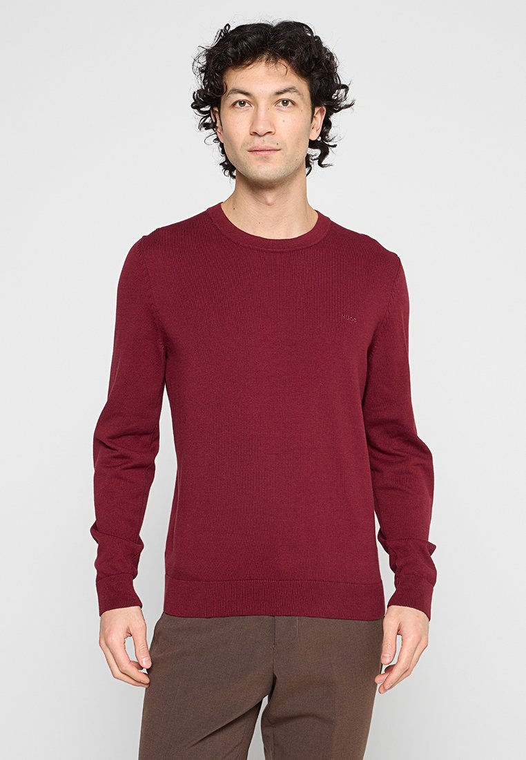 HUGO Trui donkerroze HUGO Trui donkerroze