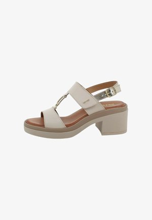 IGI&CO, SANDALI - Sandalen met plateauzool - beige