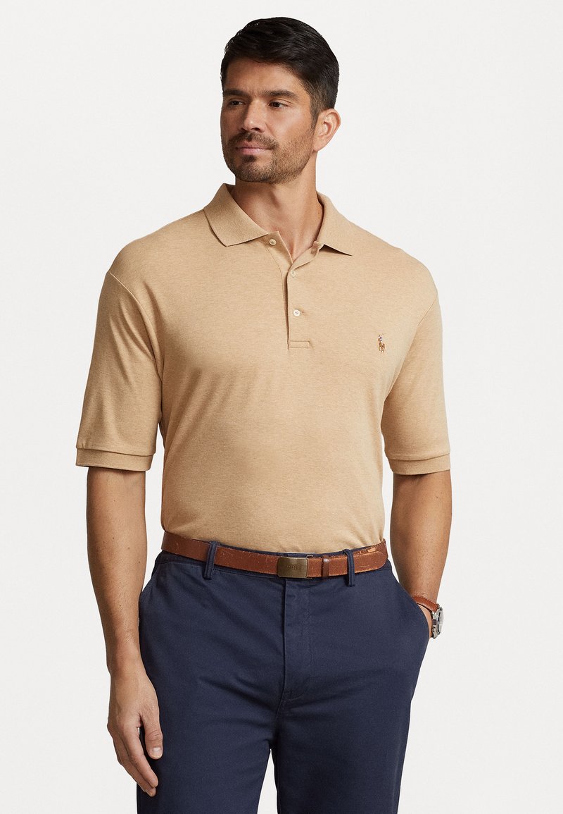 Polo Ralph Lauren Big & Tall SOFT COTTON POLO SHIRT - Bluză polo - classic camel heather