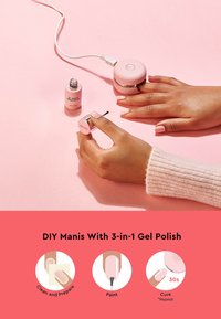 Le Mini Macaron GEL MANICURE KIT - Nagelverzorgingsset - fairy floss