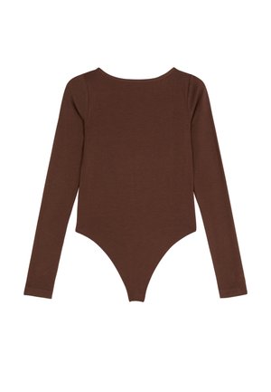 Lee, OPEN BACK BODYSUIT - Σώμα - shaved chocolate