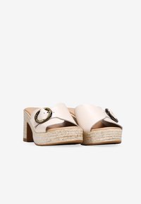 Bosanova EFECTO - Sandalias de tacón - beige