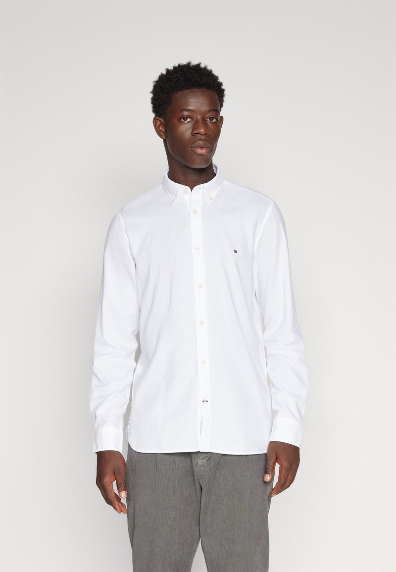Tommy Hilfiger FLEX DOBBY - Srajca - optic white