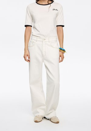 WIDE - Wide Leg - blanco