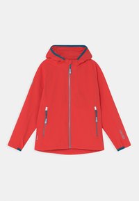 TROLLKIDS KIDS KVALVIKA UNISEX - Ulkoilutakki - spicy red/dolphin blue