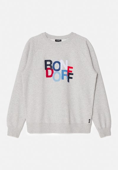 Ron Dorff Triko s potiskem - grey melange