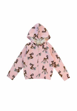 Tröja med dragkedja - icy pink