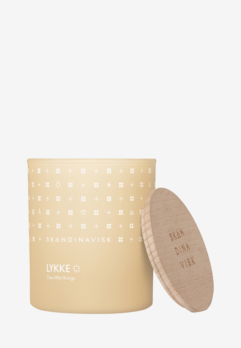 Skandinavisk SCENTED CANDLE W LID - Duftkerze - lykke