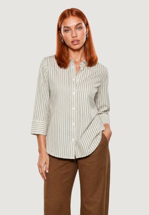 I AM, CAMICIA COTONE RIGHE PE26074 - Blusa - sour-cream
