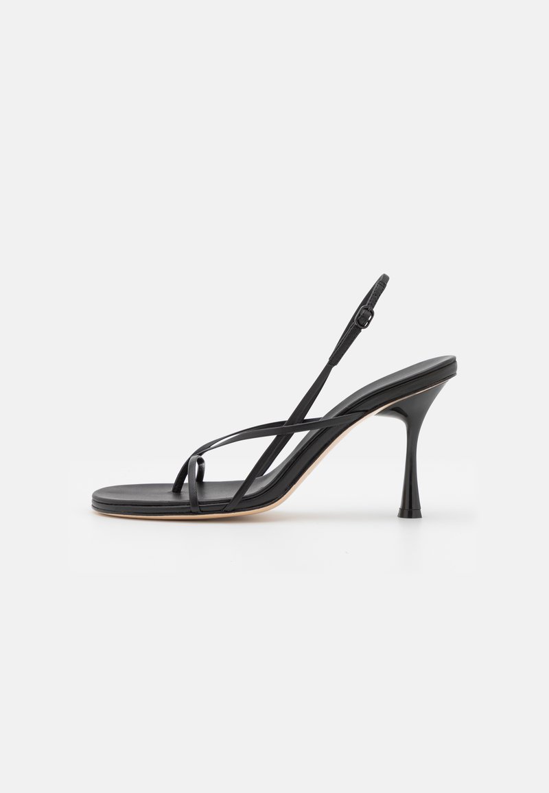 Studio Amelia WISHBONE - Sandales à talons hauts - black