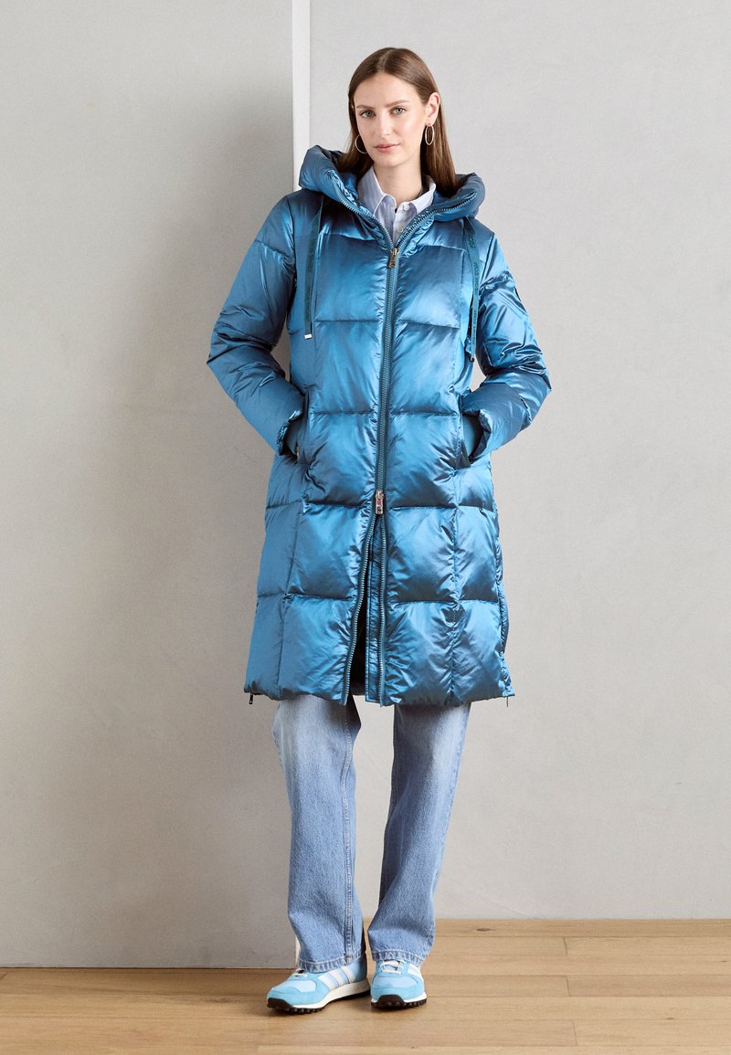 Mos Mosh JACKET - Páperový kabát - bluesteel