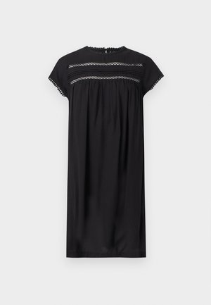 Vero Moda Petite, VMDEBBIE PLEAT SHORT DRESS - Jurk - black
