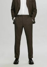 Pantaloni Uomo SELECTED HOMME - Taglio Slim, Viscosa E Elastan, Vita Media - Foto 2