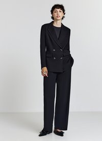 Calliope CON PINCES - Pantaloni - ultrablack