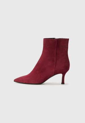 ELLIE - Bottines compensées - granata