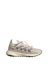 Adidas Terrex VOYAGER 21 TRAVEL - Pārgājienu apavi - sand strata   silver violet   acid orange