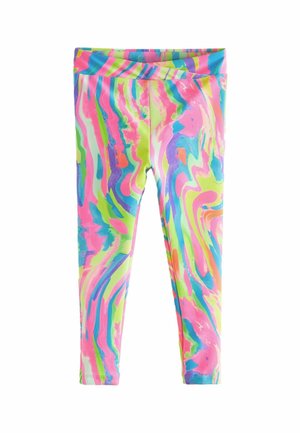 Leggings - rainbow swirl