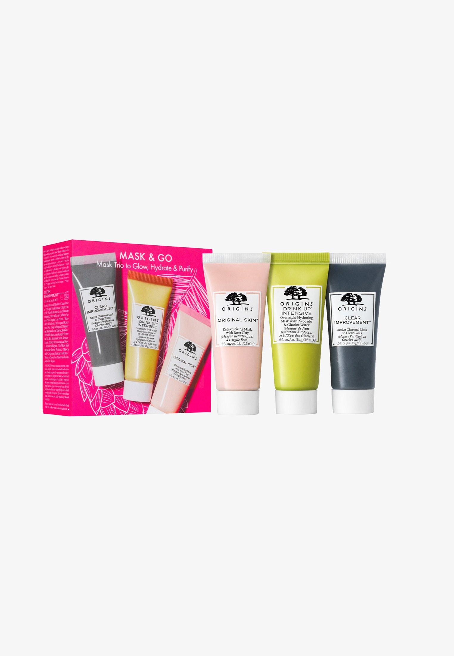 Origins Mask And Go Trio Set Skincare Set Zalando De