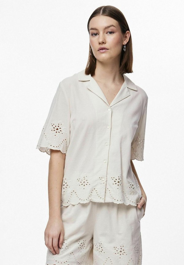 EMBROIDERY - Hemdbluse - birch