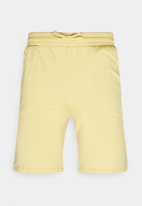 Pier One 3 PACK - Calças de pijama - dark blue/yellow/taupe