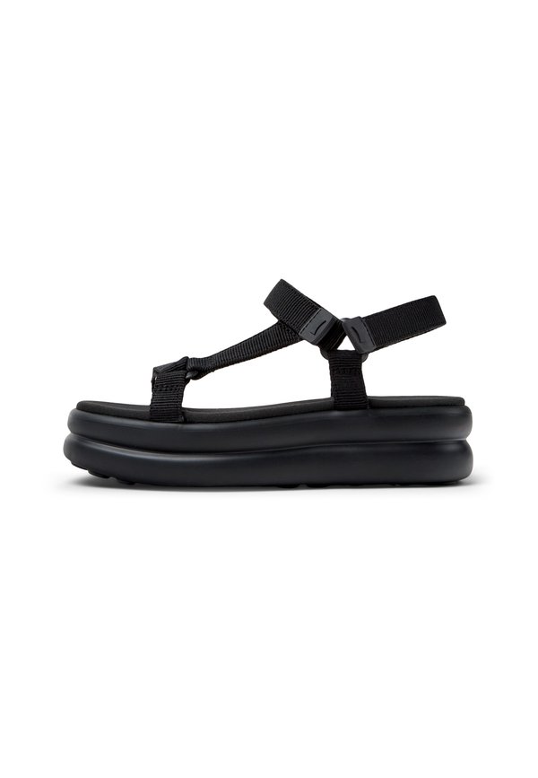 FLOTA UP - Platform sandals - schwarz