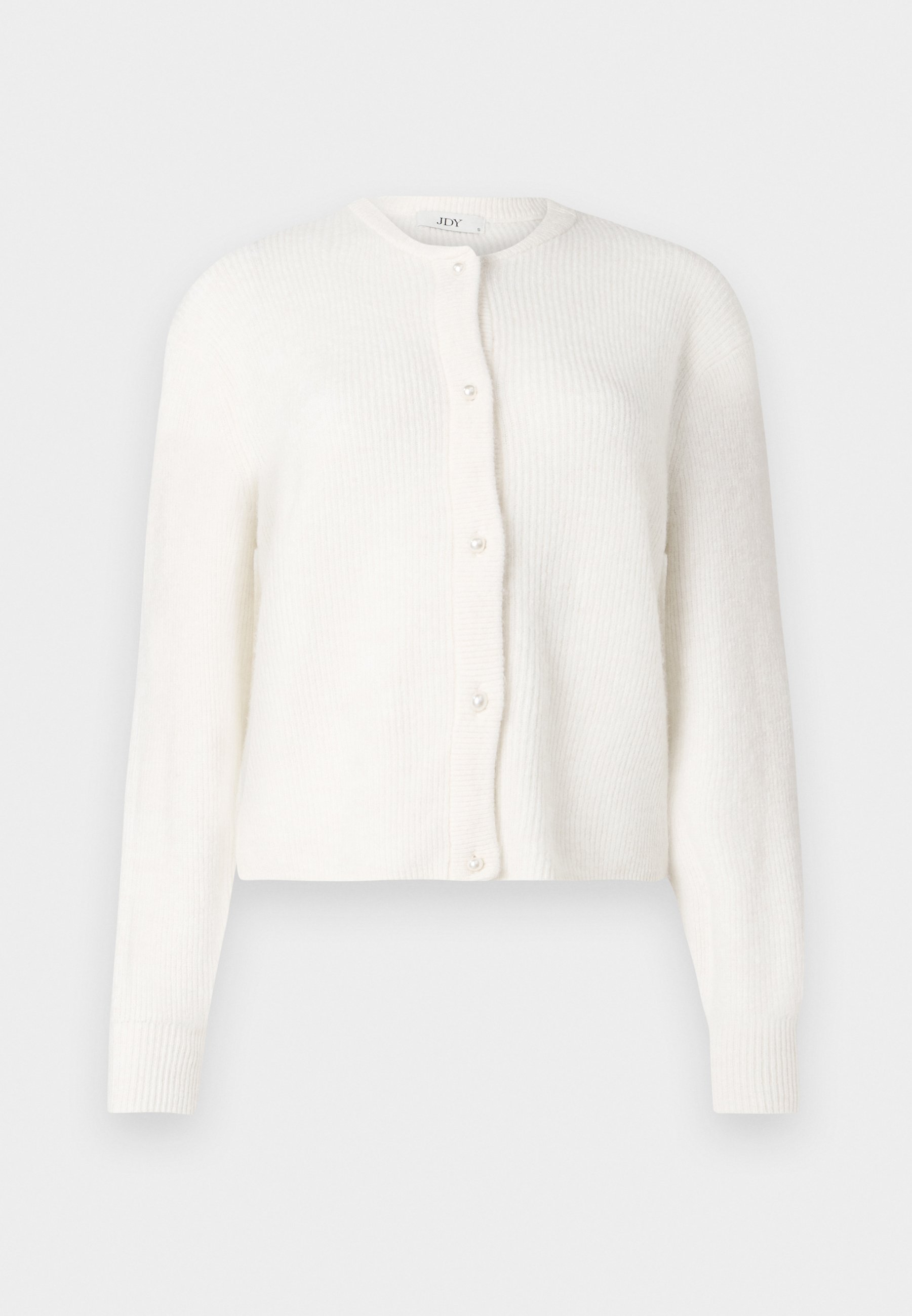 トップス PLAY Round Neck Cardigan White JDY Cardigan - birch/off-white - Zalando.ie