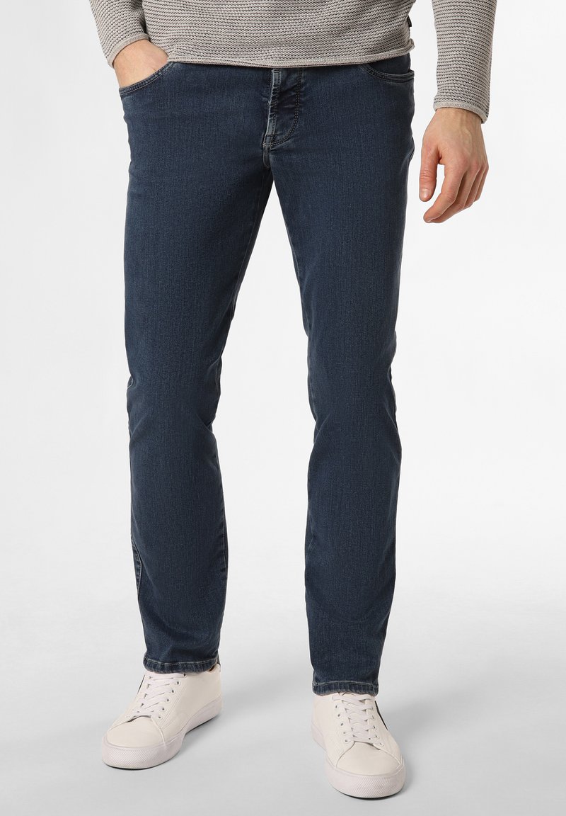 bugatti Jeans Straight Leg - blue stone/dunkelblau - Zalando.ch