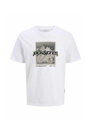 T-shirt imprimé - bright white