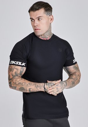 TECH - T-shirt med print - black