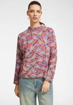 CON LIBELLULE JACQUARD - Maglione - arancione