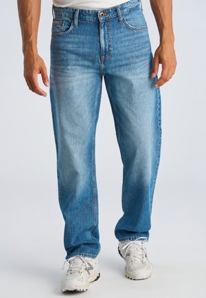 Lindbergh, LINDBERGH LOOSE FIT JEANS - Straight leg jeans - mid blue