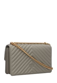 Pinko LOVE ONE CLASSIC - Schoudertas - beige noce block color
