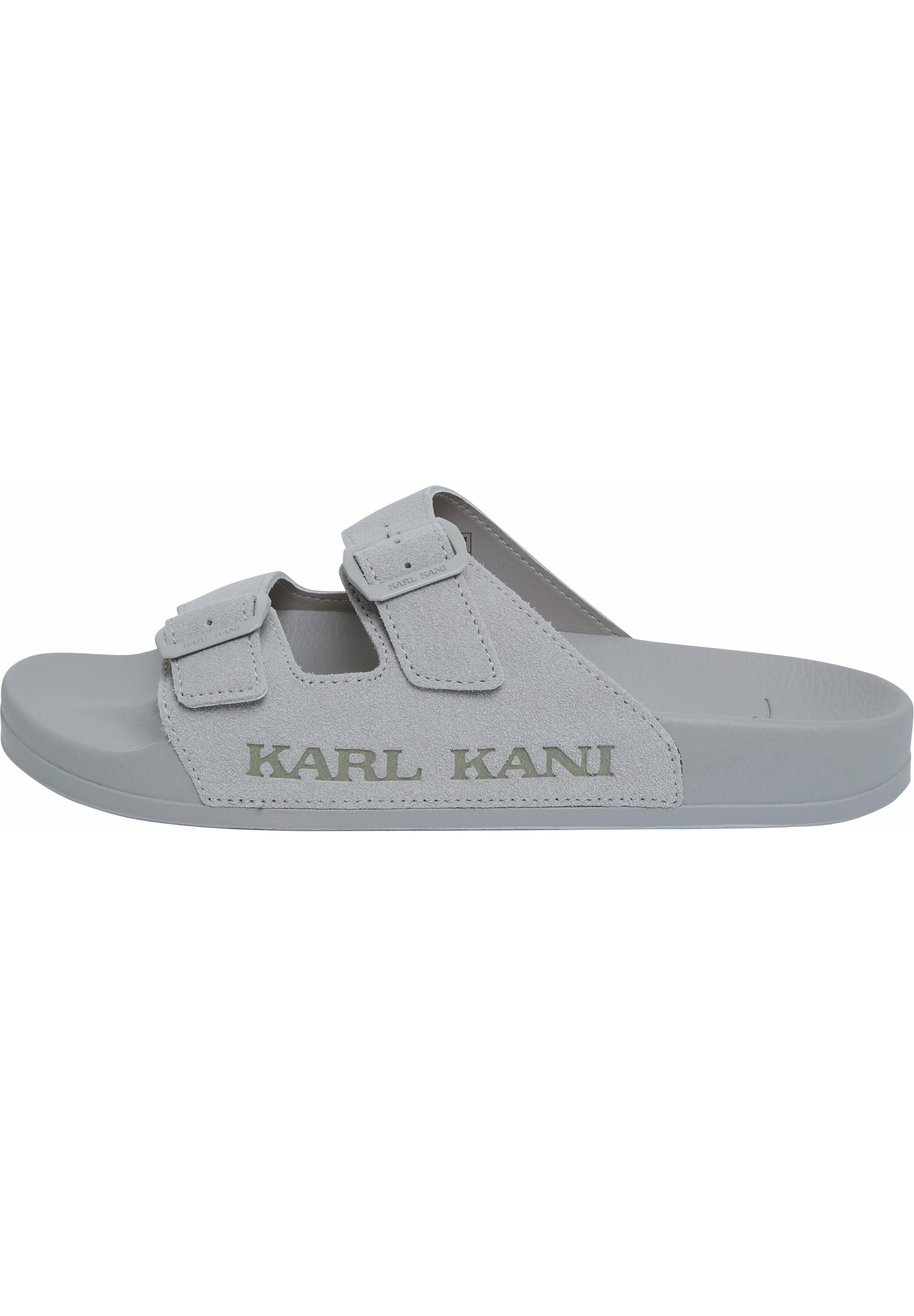 KARL KANI◆メンズ レザーサンダル Street Slide PRM [beige] KARL KANI◇メンズ レザーサンダル Street Slide PRM [beige