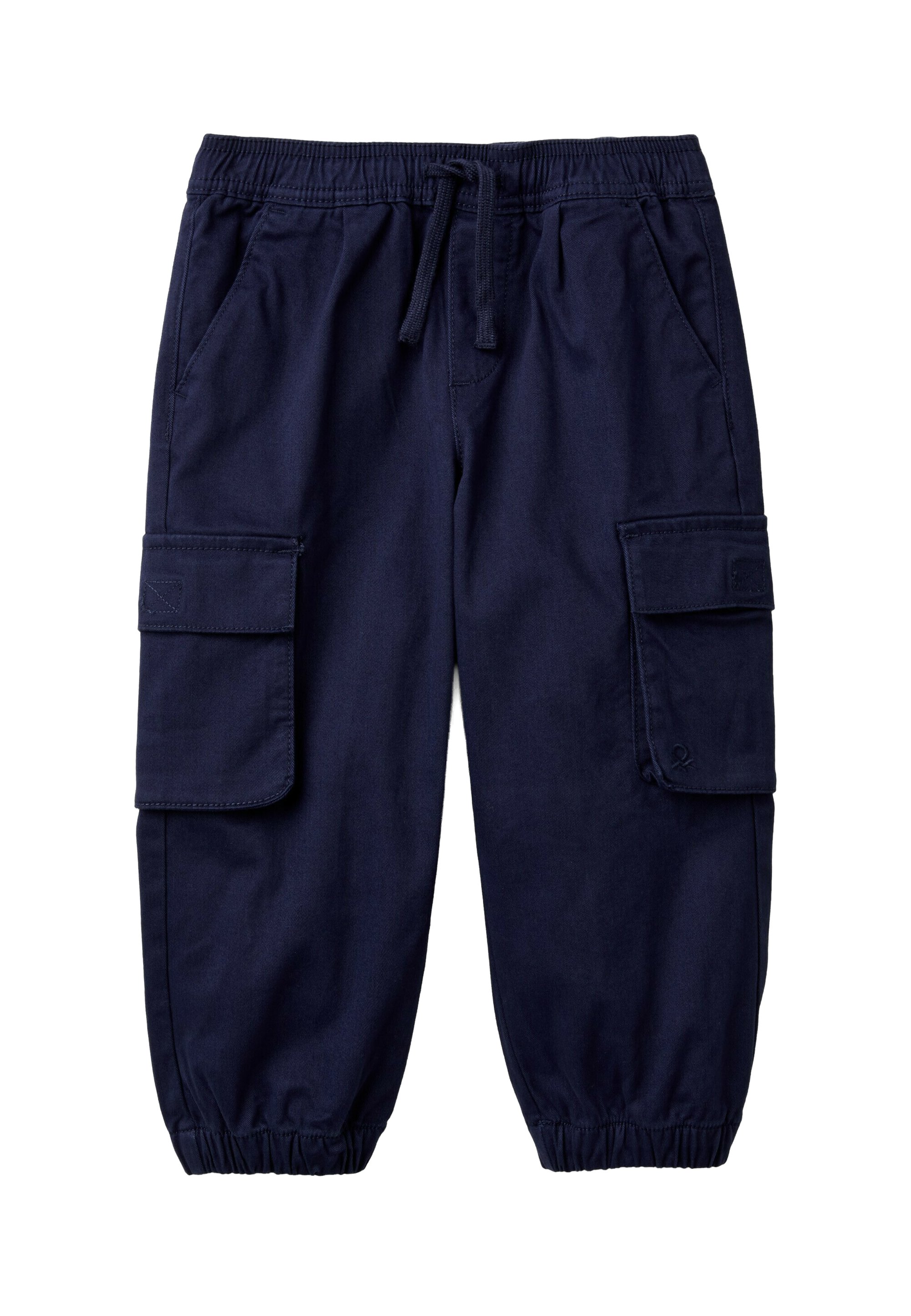 Pantaloncini Bimbo United Colors Of Benetton - Cotone 100%, Vita Elasticata, Tasche Vere, Modello Fiammato - Foto 5