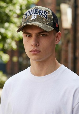 New Era, AFRAME TRUCKER DETROIT TIGERS REAL TREE - Pet - navy