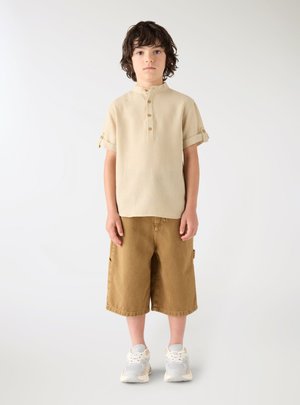 Terranova, CAMICIA MC TINTA UNITA - Polo - sabbia