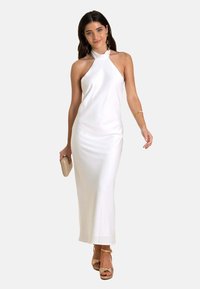 THE-ARE LENCERO HALTER - Vestido de fiesta - blanco