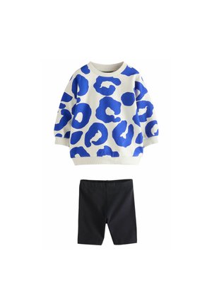 SET FIT - Sweatshirt - blue black