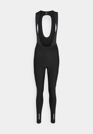 WOMENS CORE CARGO WINTER  WITH PAD - Tights - black