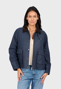 MISSOURI - Veste en cuir - dark blue