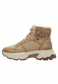 s.Oliver - Snowboots  - beige Miniatuurafbeelding 1